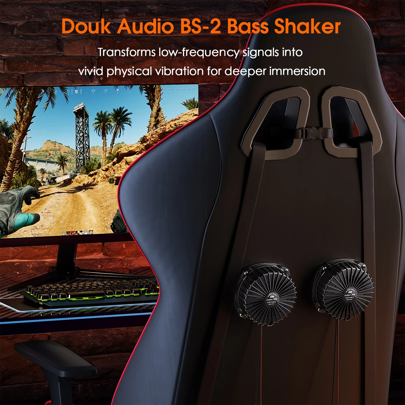 Вибромотор Douk Audio BS-2 30W – обзор и цена Gaming Home Accessories