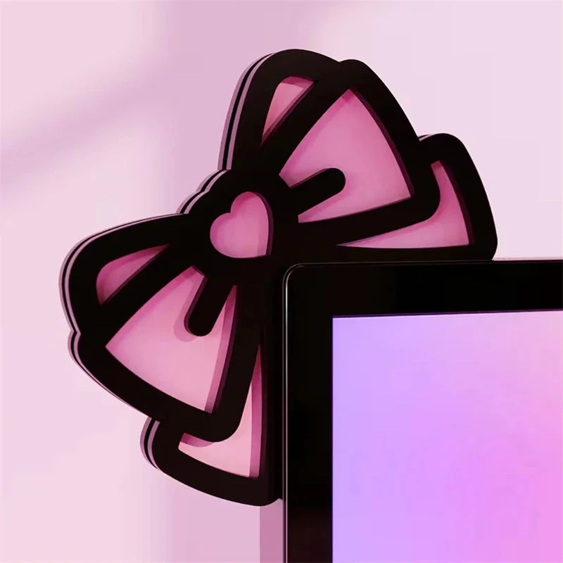 Kawaii розовый акриловый бант  – обзор и цена Gaming Home Accessories